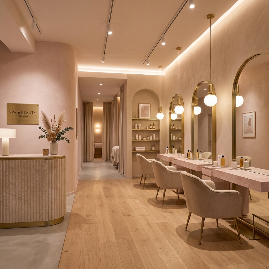 Interno del salone Le Chic